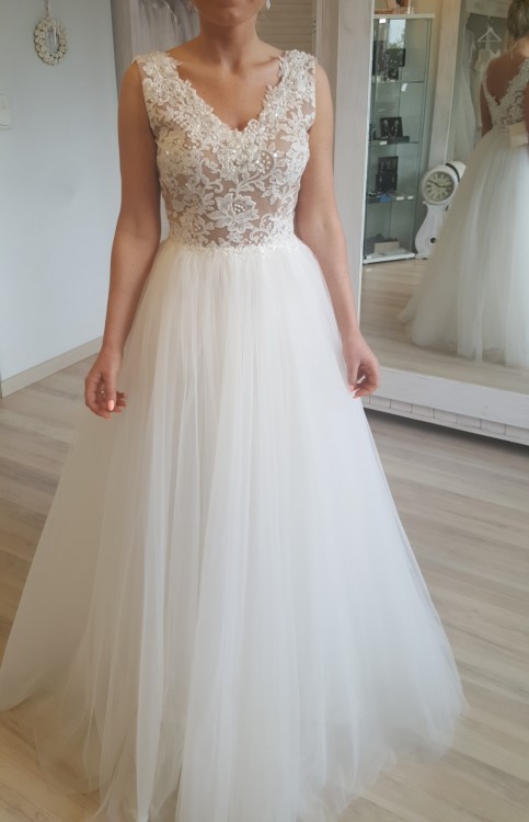 Suknia Ślubna Evfashion2017 model Irlain