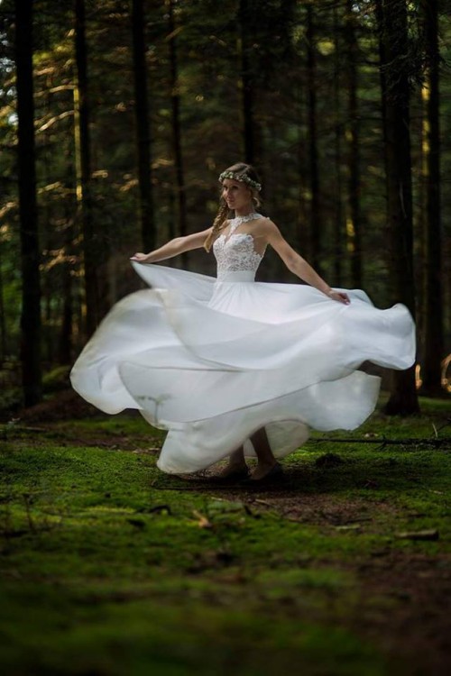 Przepiękna romantyczna suknia ślubna