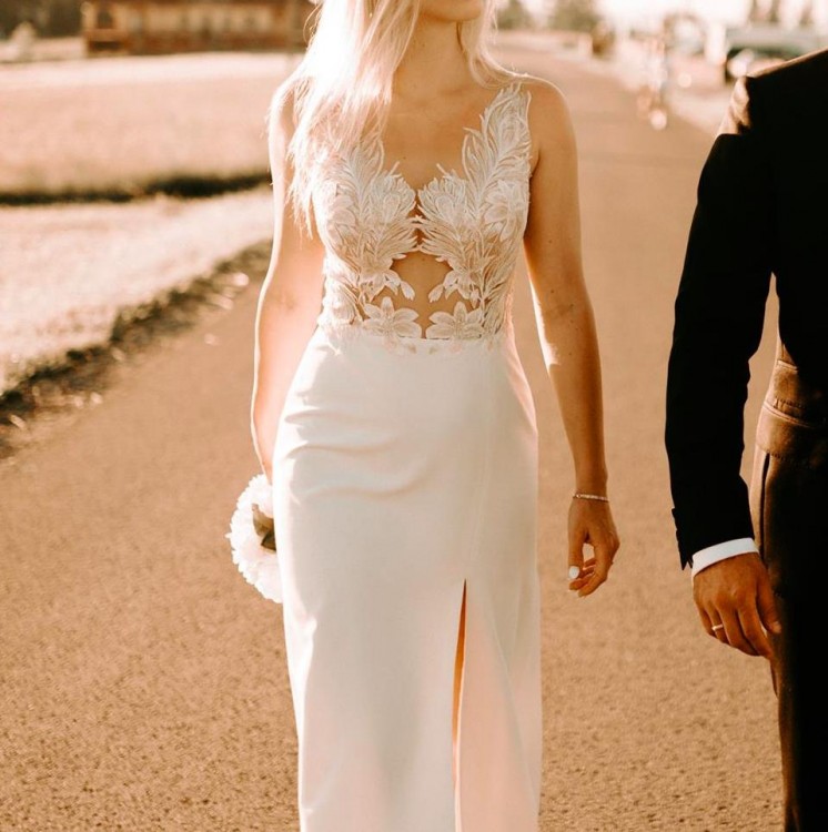 Suknia ślubna MARGERIDA z kolekcji Agnieszki Światły