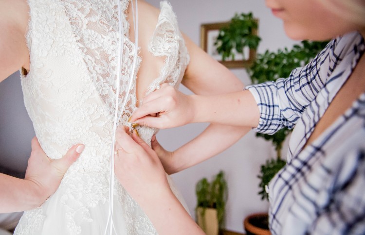 Suknia ślubna rozm M