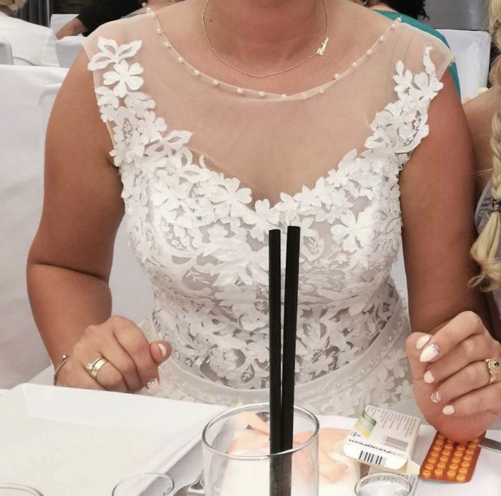 Suknia ślubna , ecru , princess