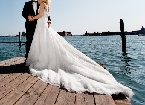 Suknia ślubna Pronovias Tamia rozmiar 38/40 Ivory