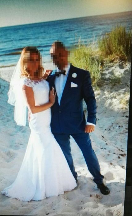 Suknia Ślubna syrenka