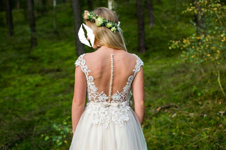 Cudowna suknia ślubna Papillio