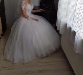 Suknia ślubna piękna i niepowtarzalna princess