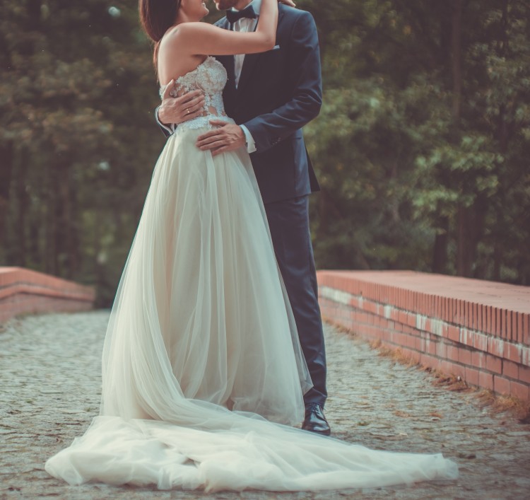 Suknia Ślubna Laurelle Cosma z odpinanym trenem 34/36