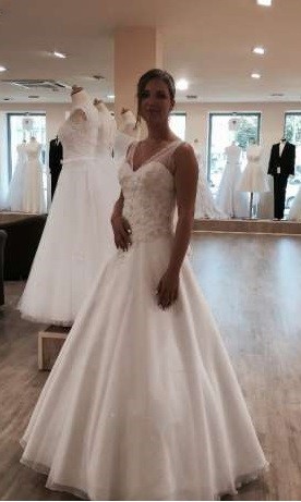 Piękna suknia ślubna!