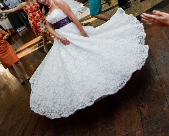 Koronkowa suknia Justin Alexander