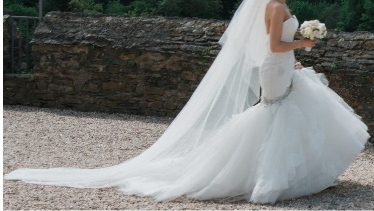 ZJAWISKOWA SUKNIA`2016 WŁOSKIEGO PROJEKTANTA ENZOANI r.38/40