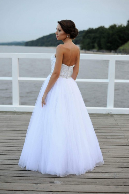 Suknia Justin Alexander 8724 rozmiar 8 (36)