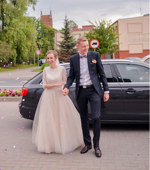 Suknia ślubna MiaLavi 1748 + długa spódnica