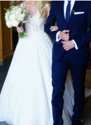 Suknia ślubna rozm.36