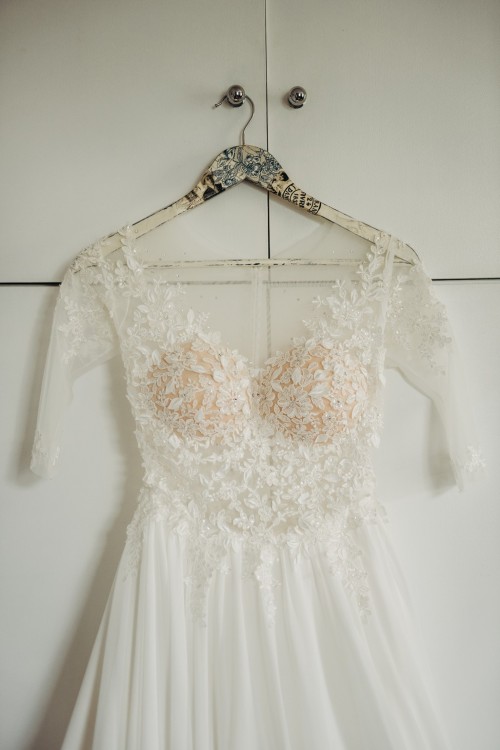 Piękna suknia ślubna