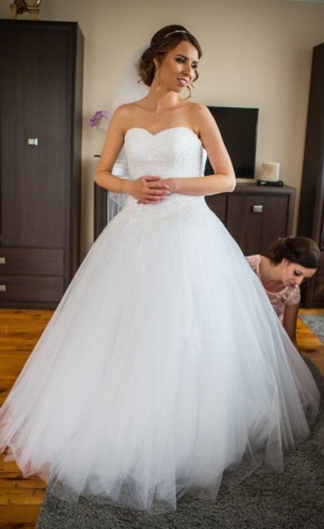 Suknia ślubna princessa rozm. 34/36