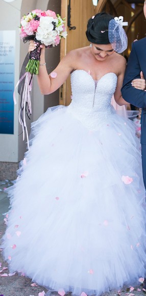 Wyjątkowa suknia ślubna!