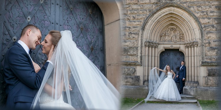 Piękna suknia ślubna. Suknia 2 Welony !! POLECAM !!