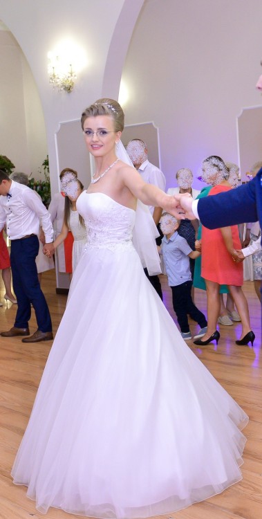 Suknia ślubna princessa Sincerity 3857 kolor ivory r. 38-40