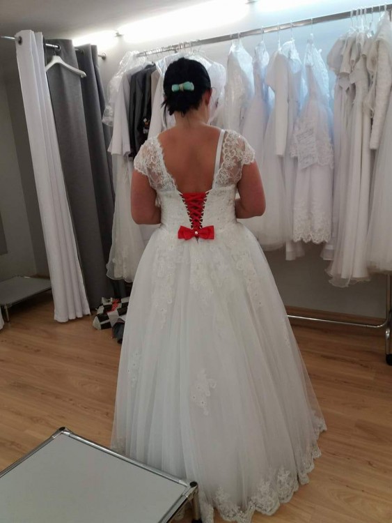 Suknia ślubna 154 cm 40-42