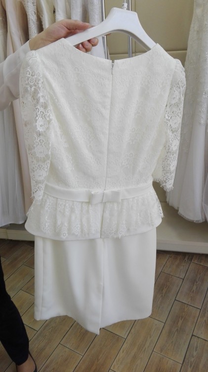 SUKNIA ŚLUBNA LUB DLA MAMY PANI MŁODEJ FULARA&ŻYWCZYK