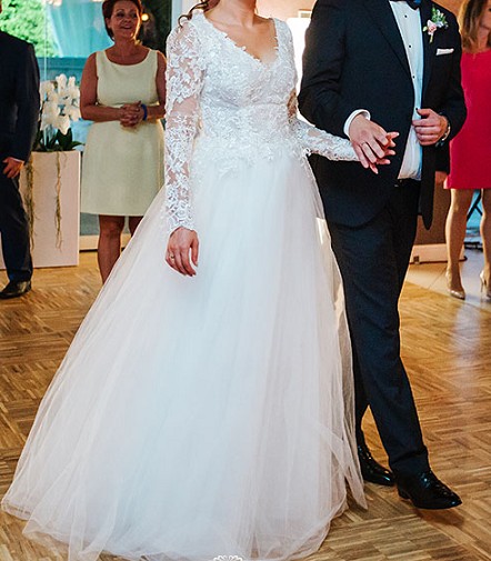 Suknia ślubna z atelier Violi Piekut