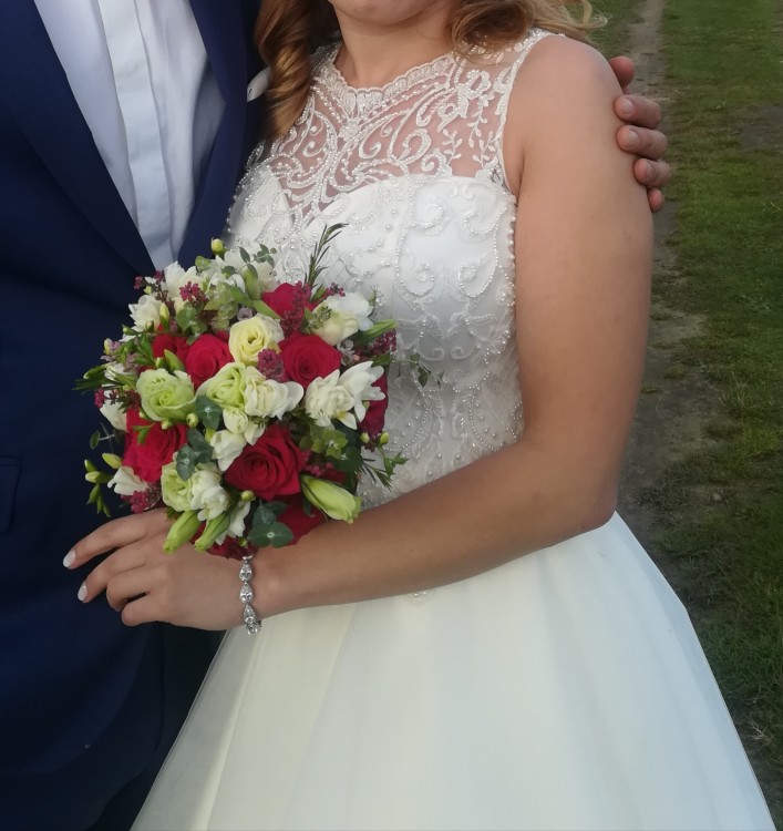 Suknia ślubna koronkowa Diana 2017