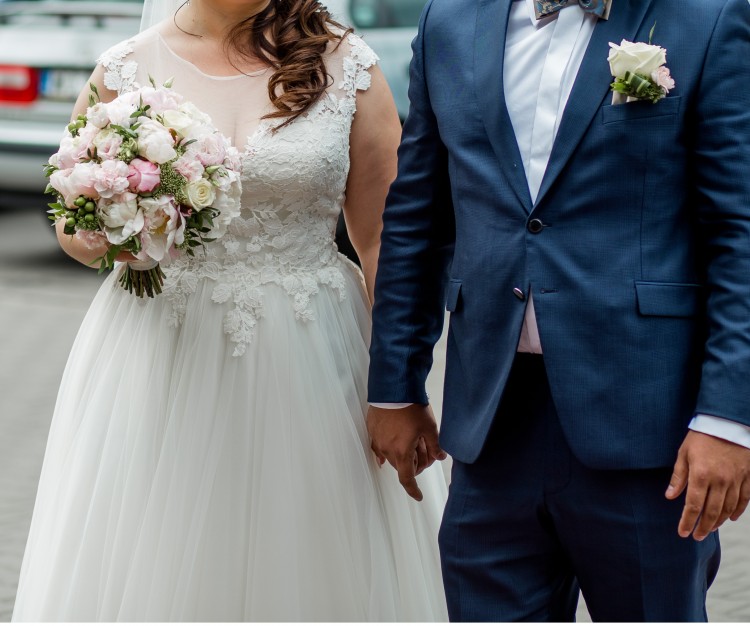 Suknia Justin Alexander 8852 rozmiar 42/44