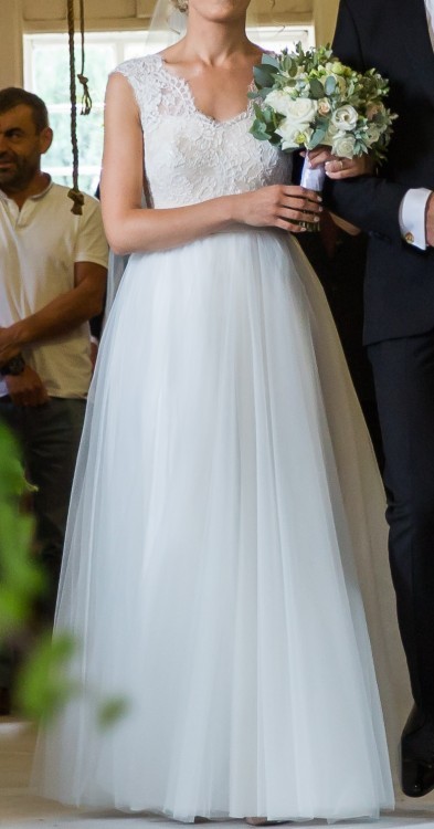 Suknia ślubna + welon