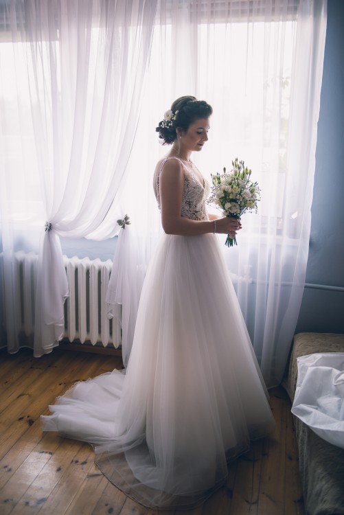 suknia ślubna rozm. S