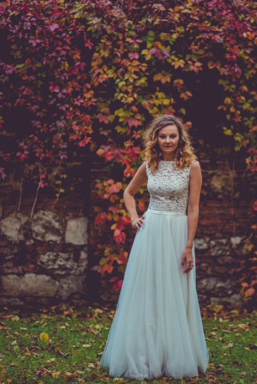 Suknia ślubna stan idealny Abelia Azalea Ivory 2017