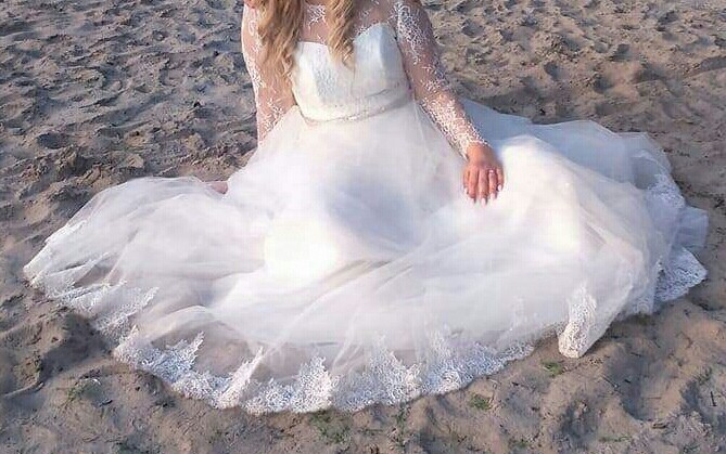 Sukienka ślubna mama i córka