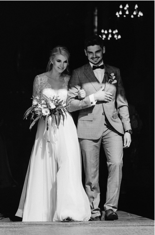 Suknia Ślubna projektu Sylwii Kopczyńskiej- Larisa