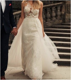 Suknia  2017 z welonem - za pół ceny