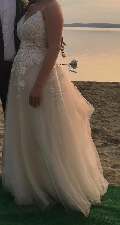 Suknia ślubna projektu Violi Piekut