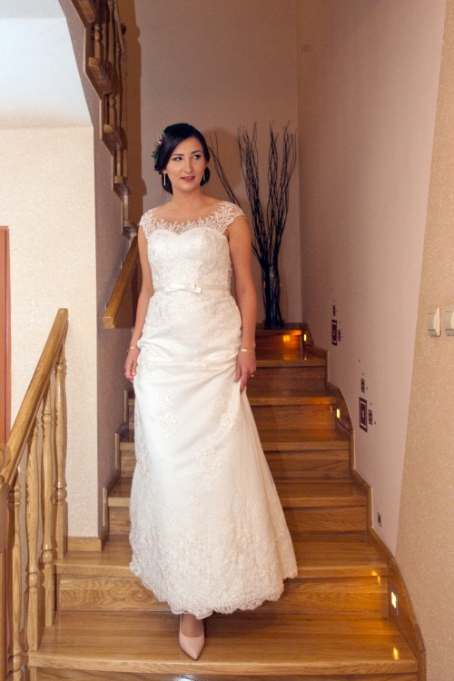 Suknia ślubna MAGGIO RAMATTI, rozm. 42 ivory