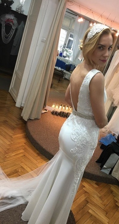 suknia ślubna Patrycji Kujawy