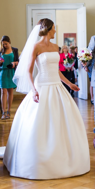 Przepiękna suknia firmy Pronovias, St.Patrick.