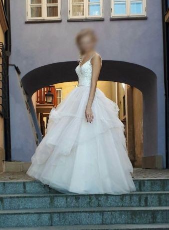 Sprzedam Suknię Ślubną Allure Bridals MJ250 rozm. 34-36