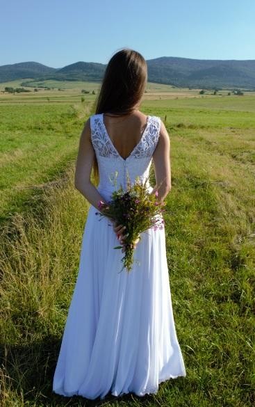 Piękna, wygodna suknia ślubna