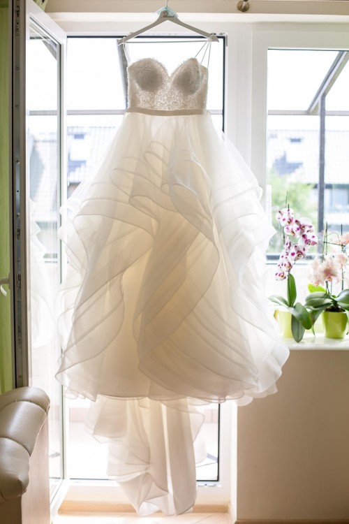 Piękna suknia ślubna MORI LEE 51219 rozm. 34-36