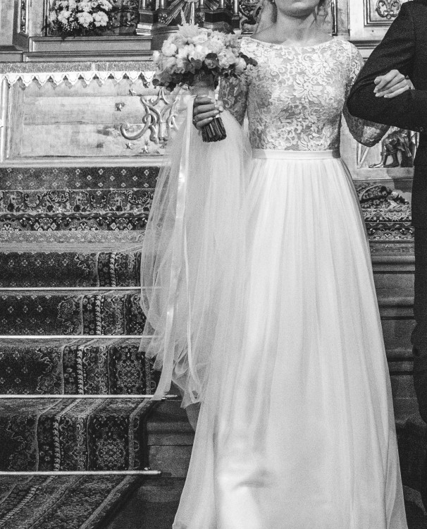 Suknia ślubna projektu S. Kopczyńskiej- model MARCELLA