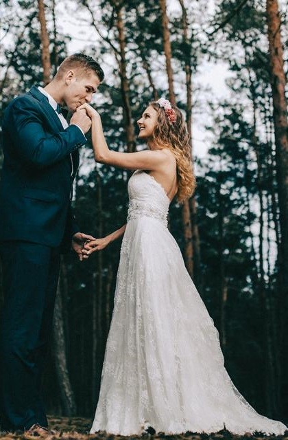 Suknia ślubna 34/36 Justin Alexander 8766