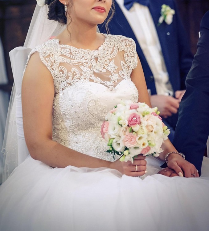 Suknia UKRCHIC 2617 zdobienia Swarovskiego, Princess.S/M