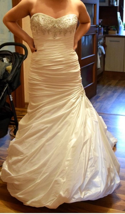 Suknia ślubna Maggie Sottero Adeline r.36-40 + welon + halka