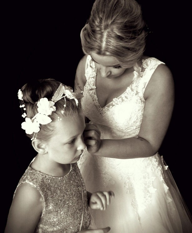 Piękna suknia ślubna