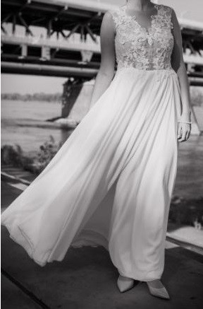 Muślinowa Suknia Ślubna Madonna