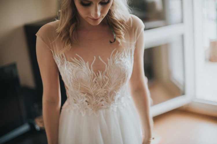 Przepiękna suknia w stylu boho