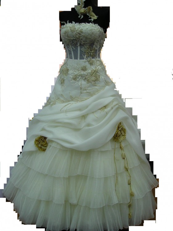 Ekskluzywna suknia ślubna - welon i rękawice GRATIS