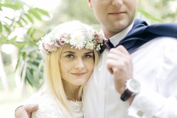 Boho wianek jak z prawdziwych kwiatów
