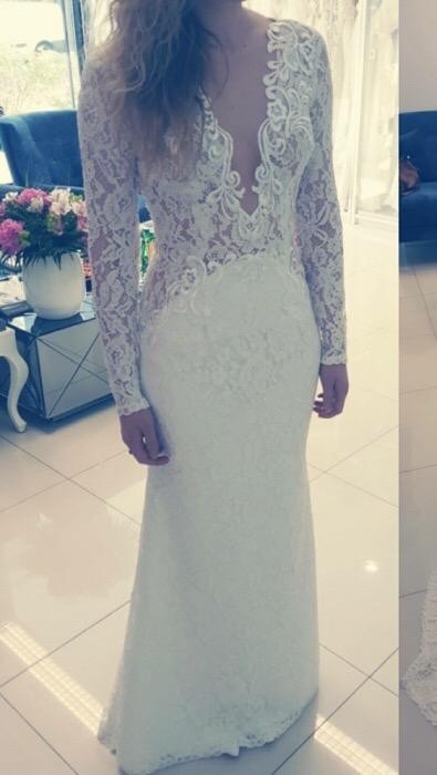 Suknia ślubna Chantal proj Agnieszki Światły rozmiar 34/36