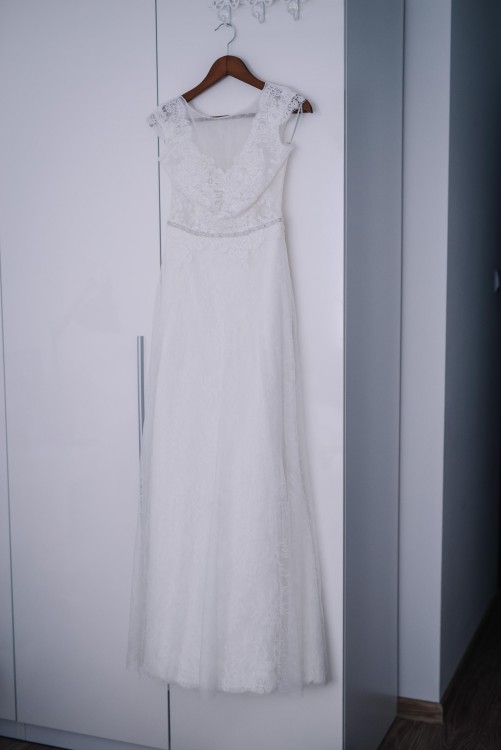 Koronkowa Suknia Ślubna Vintage